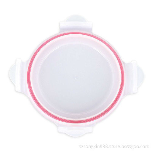 Silicone sealing strip for lunch boxes